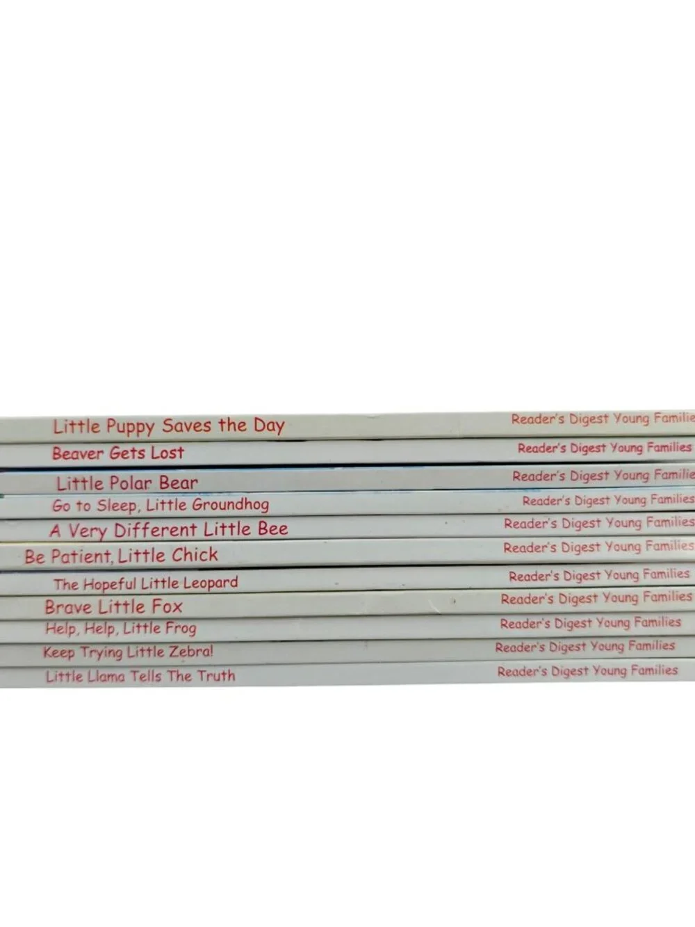 Reader's Digest Little Animal Adventures Book Lot Of 11 Hardcovers Illustrated